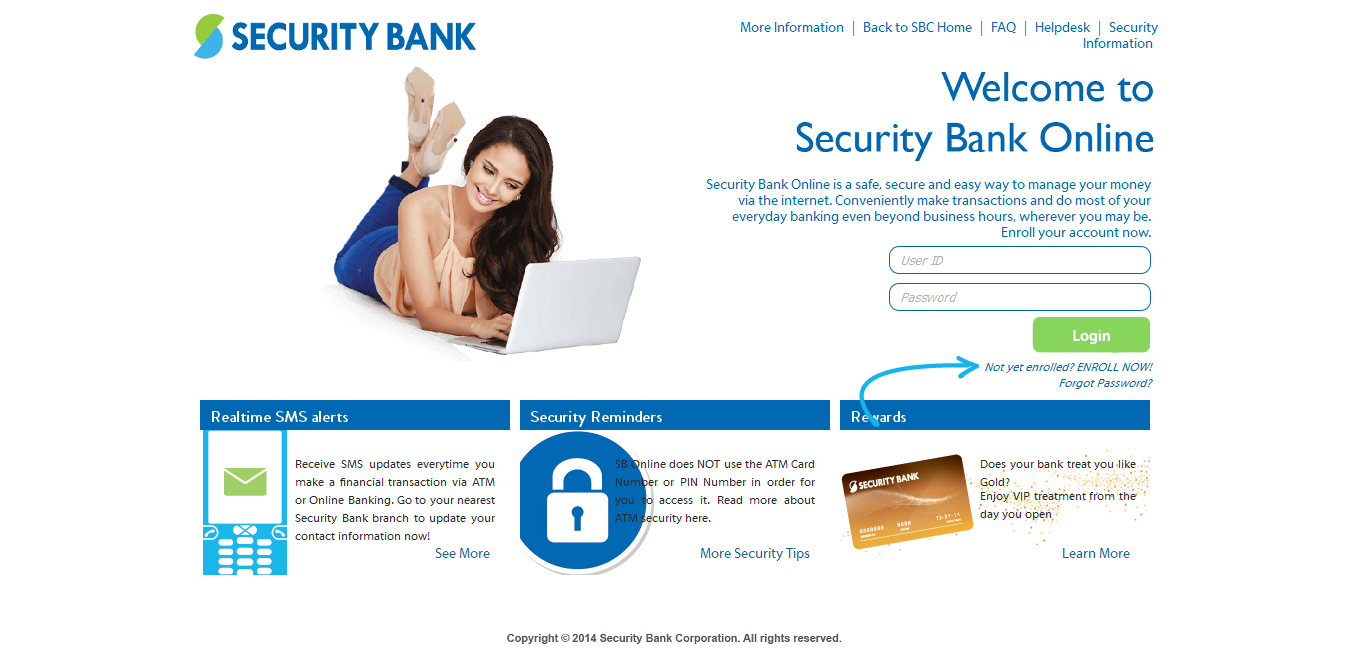 生活攻略-Security Bank Online注册教程（信用卡账）(1)